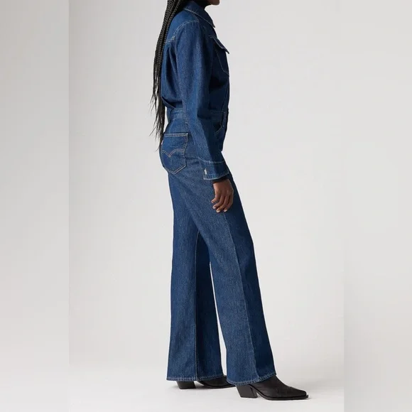 Levi’s Western Jumpsuit - Let’s Get Lost - Rigid Denim | 28 - Picture 2 of 7